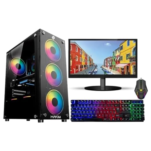 PC GAMER AMD RYZEN 5 4600G - 16GB DDR4 - SSD 480GB - RADEON VEGA 7 - MONITOR 19'' - KIT GAMER RGB