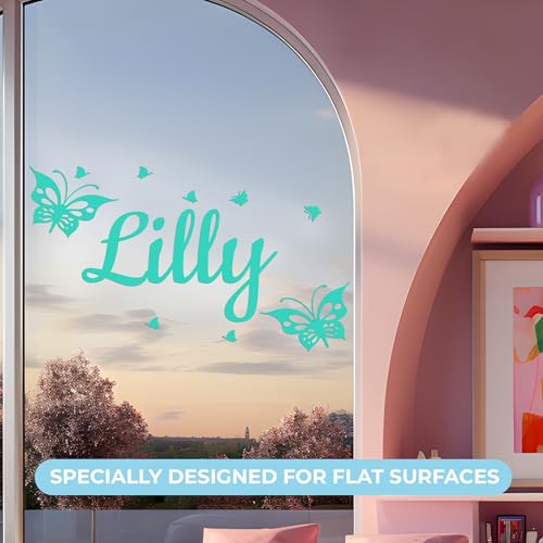 Vinilo decorativo personalizado mariposas para pared miniatura 5