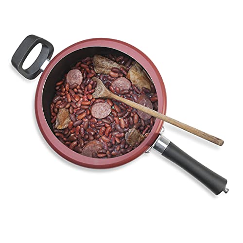 Panela de Pressão Brinox Vapt Vermelho