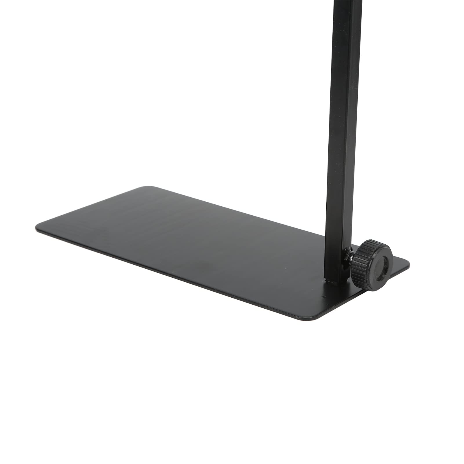 Supporto regolabile per lampada riscaldante per rettili, supporto per lampada per rettili con design a slot per schede, supporto in metallo per lampade di basking per lucertole, ta