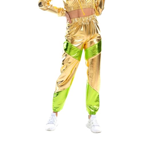Pantalon coloré brillant femme fluide et élégant pour toutes saisons