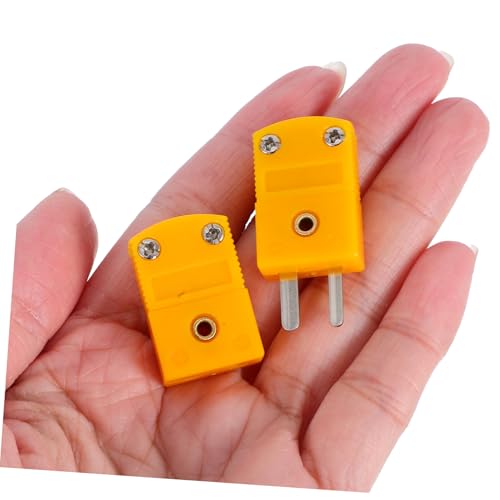 Conectores de termopar tipo K ULTECHNOVO mini macho y hembra para maquinaria, 5 pares 4