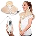Price comparison product image LIVIVO Electric Heated Thermal Therapy Heat Pad with 3 Heat Settings for Neck Back Abdominal Arthritis & Body Pain Relief (Shoulders)