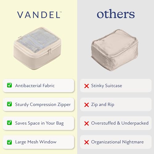 Vandel 6-Pack Compression Packing Cubes