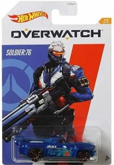 Hot Wheels Overwatch pack 5 autos 1:64 escala miniatura 5
