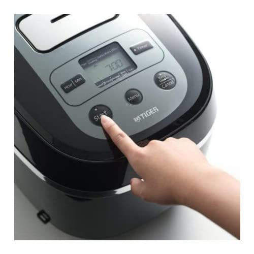 【米国仕様】TIGER 炊飯器 JBX-A18U 黒 10カップ Amazon | Tiger JBX-A18U 10-Cup Capacity Easy-to-Clean Micom