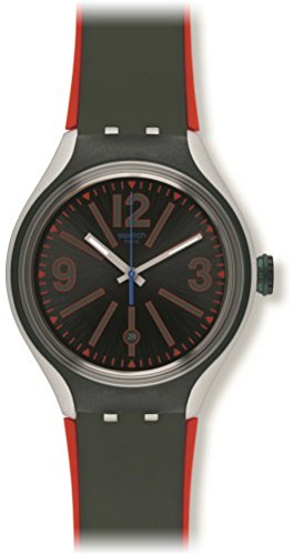 Montre analogique quartz Swatch YES4006 homme bracelet silicone étanche