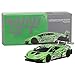 MINI GT True Scale Miniatures Model Car Compatible with Lamborghini Huracán GT3 EVO Presentation Limited Edition 1/64 Diecast Model Car MGT00352