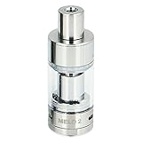 melone Eleaf Melo 2 Sub Ohm Airflow Verdampfer - 4,5 ml, ist bemerkenswert einfach und bequem zu bedienen. Bei seinem großen Tankinhalt von 4,5 ml und seiner großen Einfüllöffnung ist es kinderleicht den Verdampfer nachzufüllen. Bei der Verwendung von EG-TC-Ni / EG TC-Ti Köpfen kann der Melo 2 Verdampfer mit verschiedenen TC gesteuerten Geräten verwendet werden.