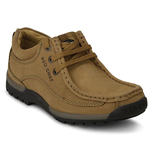 Image of Red Chief Genuine PDM Leather Casual Shoes for Men | Lace-Up Shoes for Men| RC2104