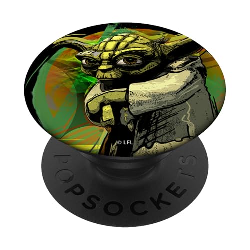 Star Wars Yoda Artsy Portrait PopSockets Standard PopGrip