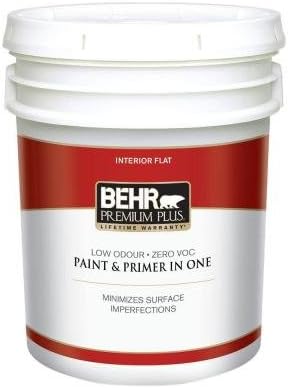 5-gal. Ultra Pure White Zero VOC Flat Interior Paint