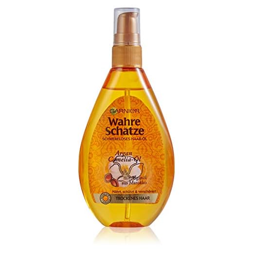 Garnier Original Remedies Atesora aceite en el cabello de Argán y Camelia Aceite, Pack de 1 x 150 ml