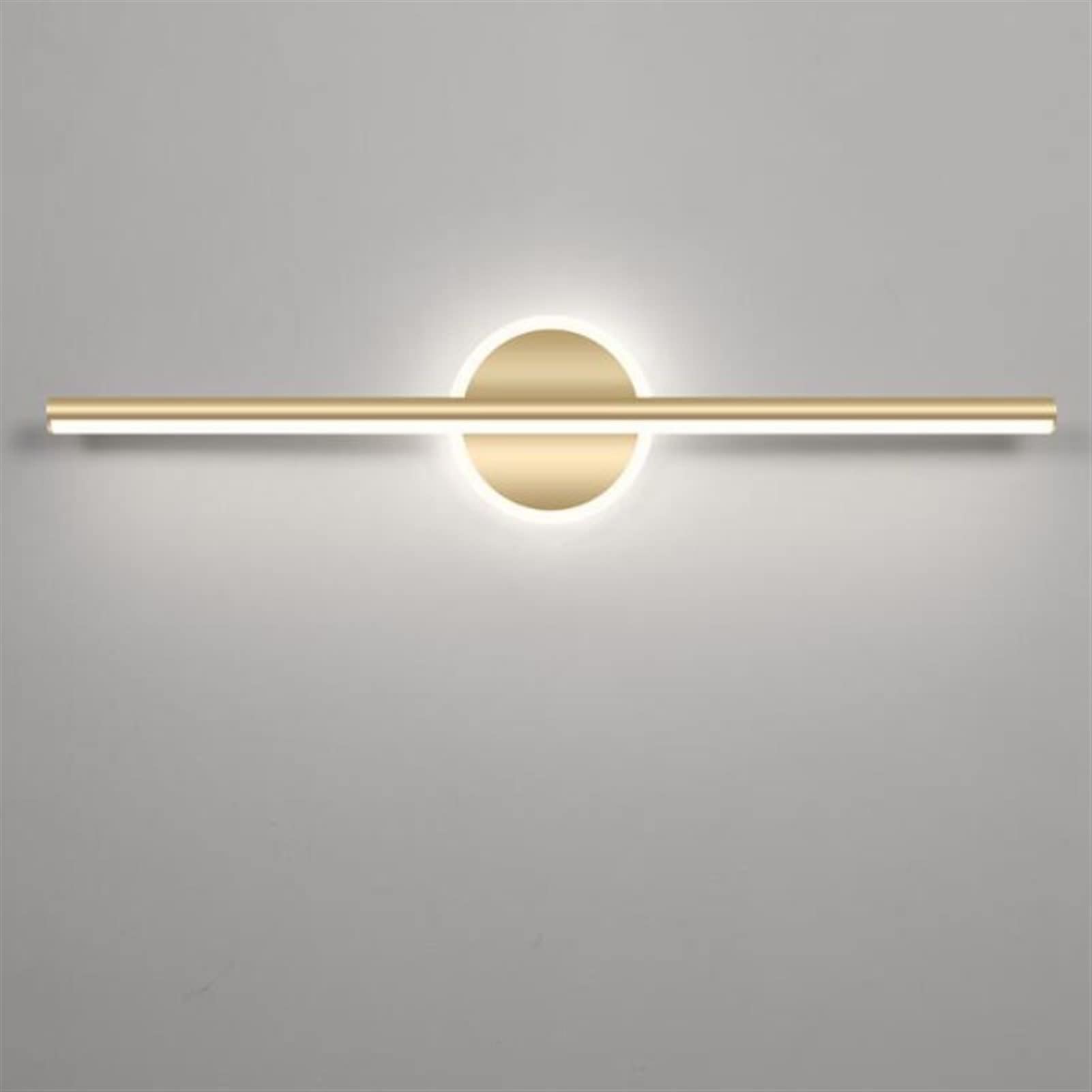 Applique murale moderne led blanc froid avec design de luxe pour miroir rond - 8