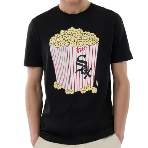 Chicago White Sox T-shirt New Era noir style baseball pour vos sorties en ville et matchs