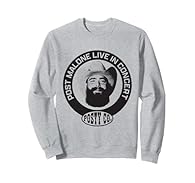 Concert Music Event design. Authentic Licensed Bravado Post Malone Merchandise Legal and Official Post Malone Merchandise in partnership with Bravado International Group, a Universal Music Group Company; 2022 8.5 oz, Classic fit, Twill-taped neck