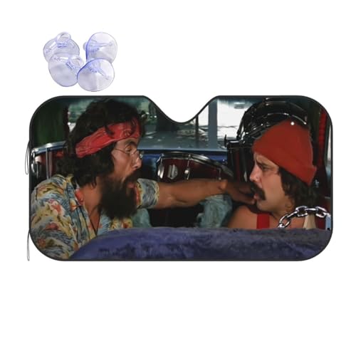 Funny Foldable Windshield Sun Shade for Car Sunshade for Car Windshield Covers Blocks Uv Rays Automotive Interior Sun Protection Universal Fit 51 X 27.5 in Keep Your Vehicle Cool