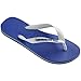 Havaianas Kid's Brazil Logo Flip Flop Sandal, Marine Blue, 11/12 M US Little Kid
