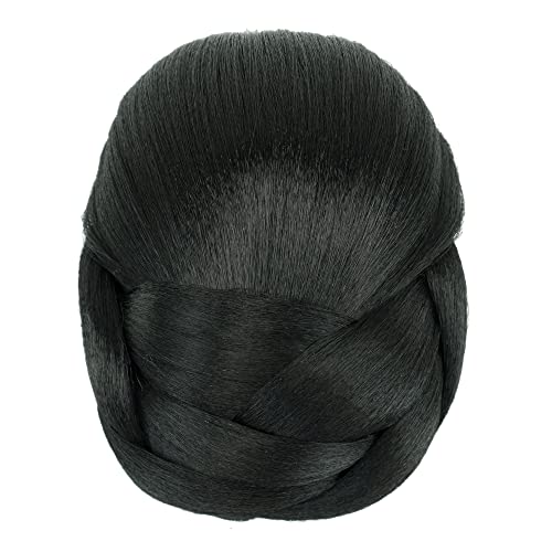 IMISSU Braided Chignon Dancer Hair Cover Donut Hair Pieces Scrunchies