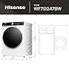 Hisense WF7S1247BW - Lavadora, Clase A, 12 Kg, Pantalla Táctil, Auto Dosificación, Conectividad WiFi, Monitor de Consumo, Lavado Rápido 15', Finalización Diferida, Blanco #1