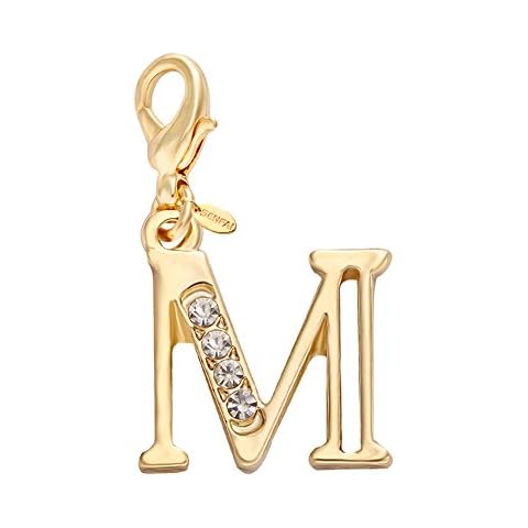 SENFAI Gold Plated Alphabet Charms Cover