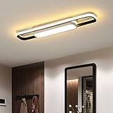 ✔ LED-Patch importierte Lichtquelle, Power: 30 Watt, keine Blendung, Gleichmäßige Ausleuchtung, lange Lebensdauer. Dimmbar mit Fernbedienung. Maße: 50x12cm/70×16cm. Die LEDs Leuchtmittel sind fest verbaut. Die Lebensdauer beträgt 30.000 Stunden.