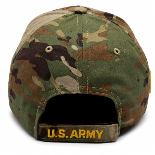 Image of US Army Veteran Hat for Men - Officially Licensed Military Baseball Cap, Gift for Veterans