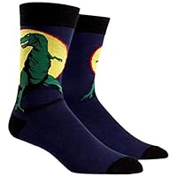 Sock It to Me, T-Rex, Men's Crew Socks, Dinosaur Socks