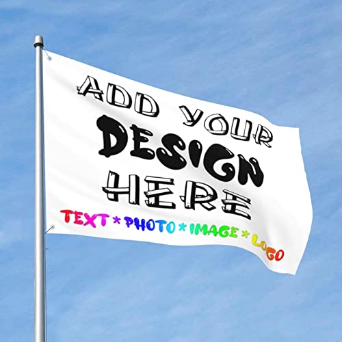 Custom Flag 2.5X4 Ft Personalized Flags Add Your Design Here