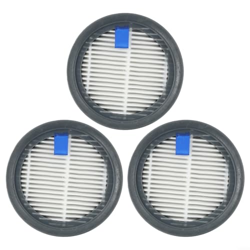 1/3 Pcs High-Density Filter, Vacuum Cleaner Replacement Filter, Replacement High Density Filter For S12 Cordless Vacuum, Improved Filtration(3 PACK)