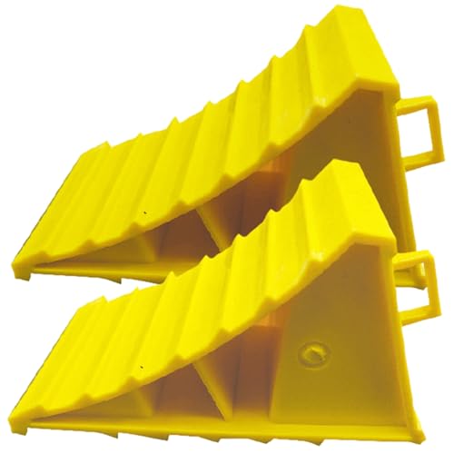 Car Wheel Chocks 2Pcs 6x4x4