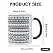 WAWJ® 350 ml Taza de café de cerámica Imagen de WAWJ® 350 ml Taza de café de cerámica