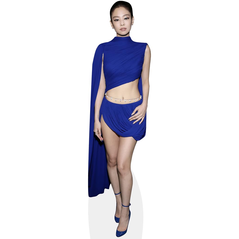Celebrity Cutouts Life Size Cutout Jennie (Blue Outfit)