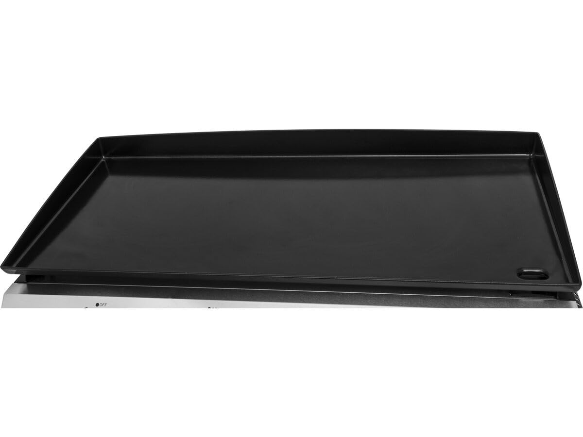 Plancha de gas 4 quemadores Jolly - 10 Kw - Gris