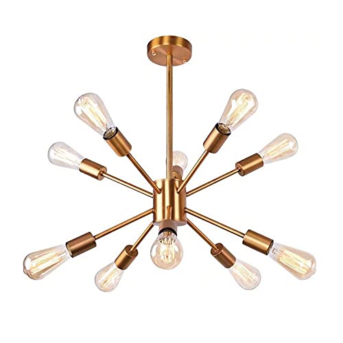 Lampe suspendue luminaire rétro en métal pour décoration de salon