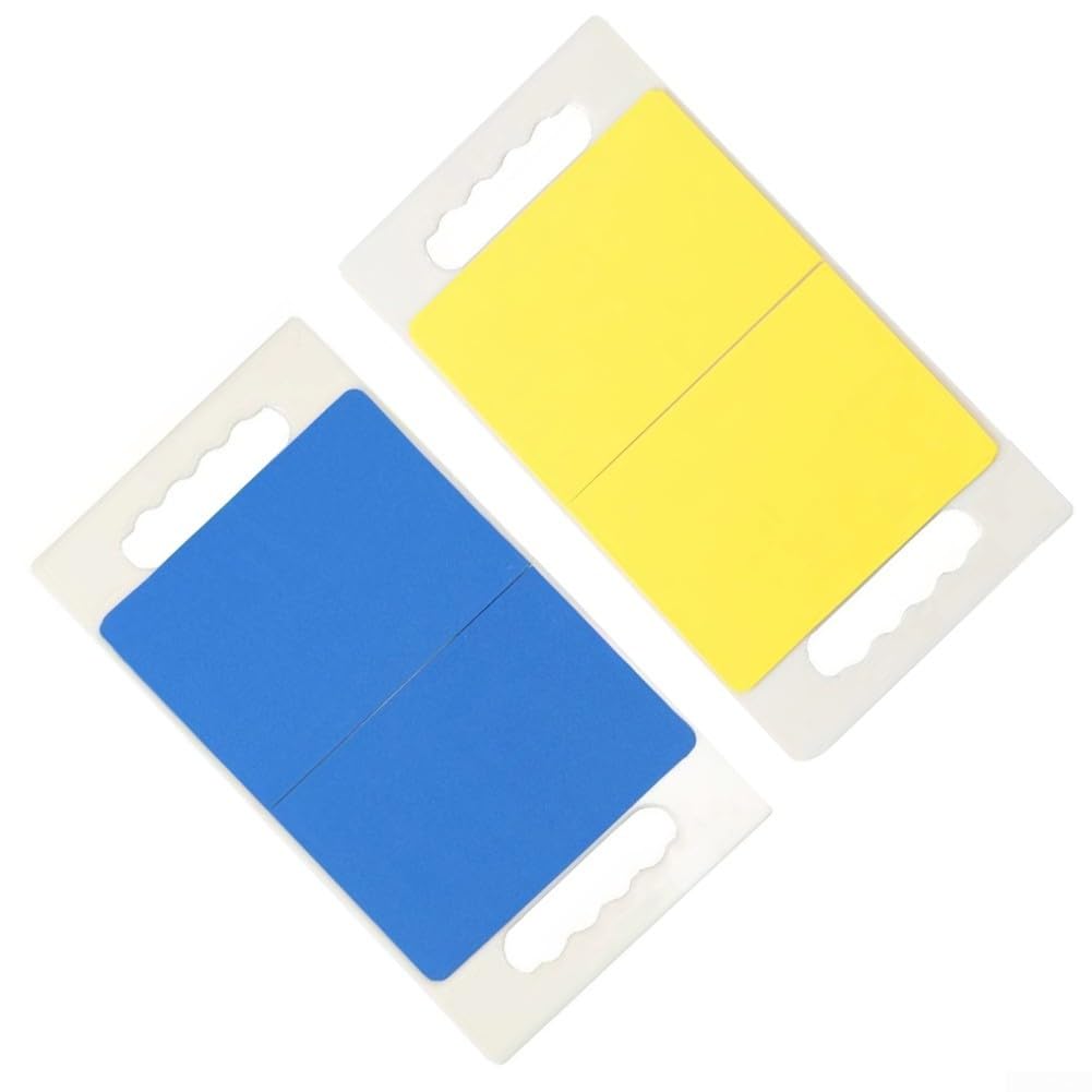 Tabla de descanso Taekwondo con mango 0.6 cm y 0.9 cm de grosor para diferentes fuerzas (azul)
