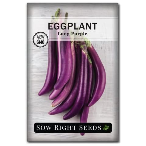 Sow Right Seeds Long Purple Eggplant Seeds Cover