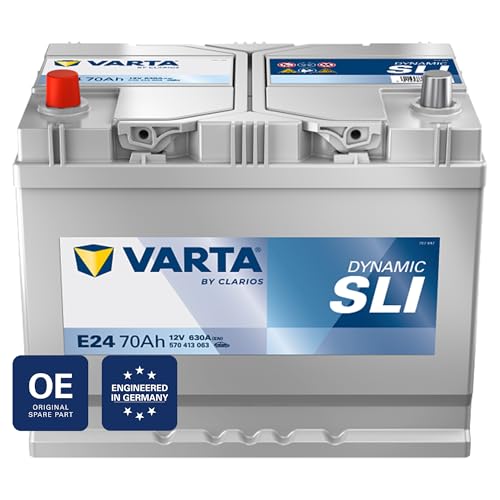 VARTA Automotive DYNAMIC SLI (E24) 12V 70Ah 630A - Nassbatterie KFZ mit