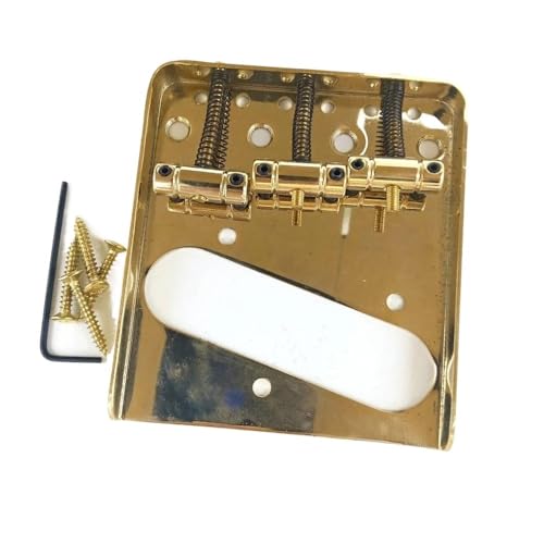 ブリッジパーツエレキギター3桁ブリッジストリングボード6弦折りたたみエッジ(A)