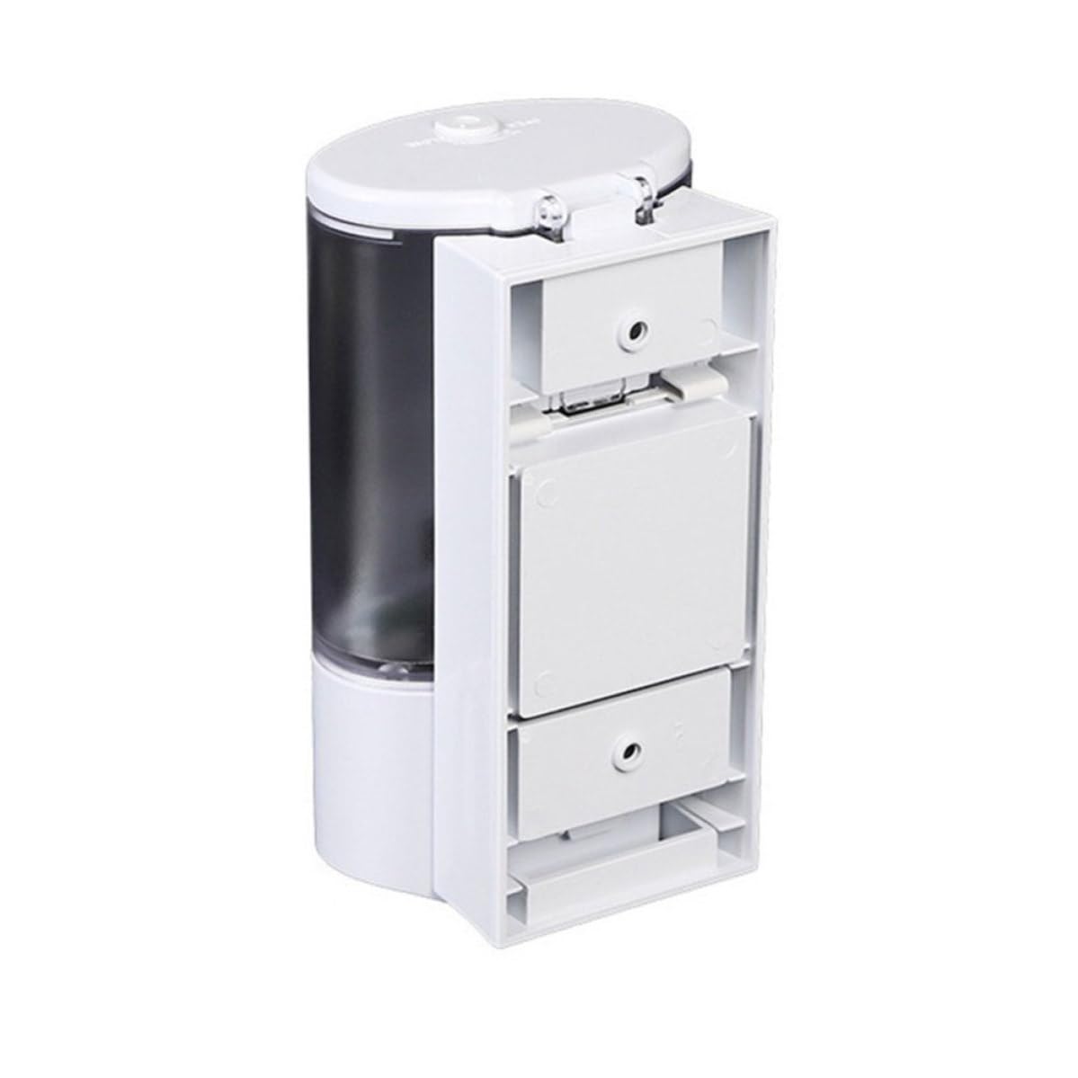 Mobestech Dispensador de Jabón Líquido Automático Sensor de Movimiento, Material Abs, Capacidad 400ml, sin Batería, Adecuado para Baño y Cocina