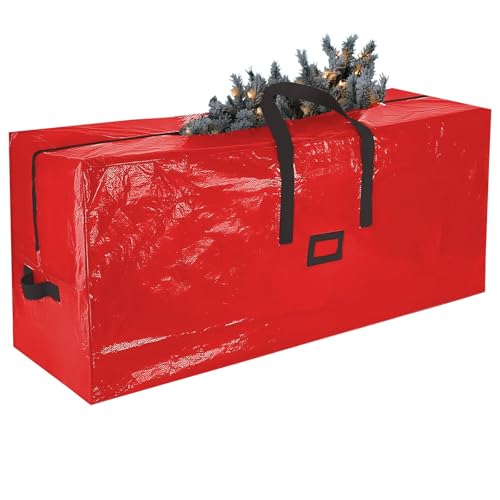 Bolsa de almacenamiento de árbol de Navidad, bolsa de almacenamiento de Navidad, gran bolsa de almacenamiento de abeto, bolsa para guardar el árbol artificial, bolsa de árbol de 180 cm, adornos