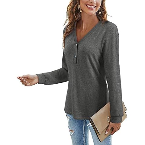 Camiseta de manga larga con estampado de leopardo LAISHEN para mujer Cover