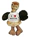Produktbild Personalisierter Strauß Plüsch Spielzeug mit T-shirt mit Aufschrift Ich liebe Nastya (Vorname/Zuname/Spitzname)