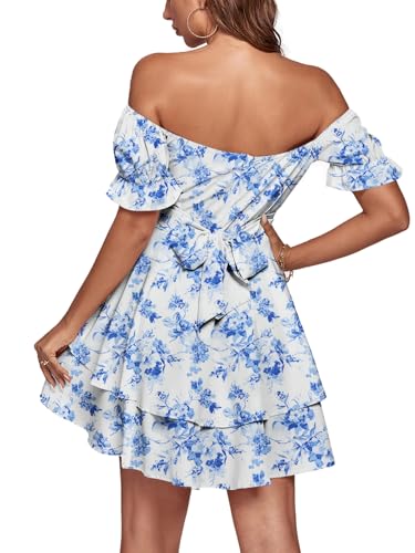 Image of LYANER Women's Off Shoulder Casual Dress