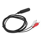 Plug and Play: cable divisor de 6,35 mm a RCA, plug and play, que proporciona una transmisión de señal estable. Longitud del cable de 1,5 m, más flexible de usar. El enchufe del cable de sonido hembra a RCA de 6,35 mm se puede enchufar y desenchufar muchas veces sin daños, seguro y duradero.
