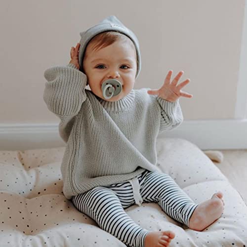 Toddler Kids Baby Girl Boy Crewneck Long Sleeve Solid Sweater for Infant Knitted Sweater Toddler Girl Zip up2