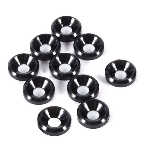 Mavaol Aluminum Alloy Washers, s, Anodized, Smooth, Lightweight, for Industrial, DIY, and Outdoor Applications