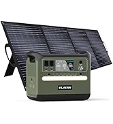 Amazon.co.jp: VLAIANポータブル電源2400W/2304Wh 200Wソーラーパネル