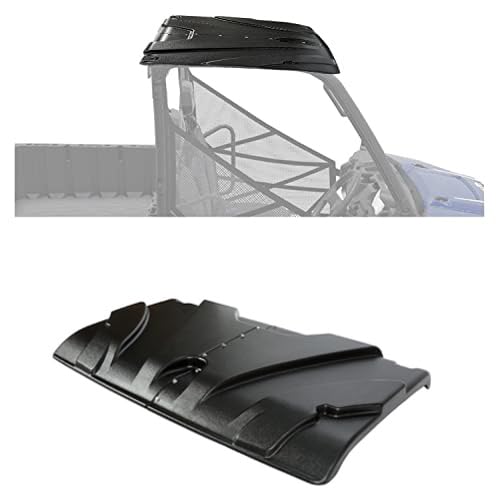 Photo 1 of KUAFU UTV Hard Roof Compatible with Polaris Ranger 2013+ XP 900 2015+ 1000 Diesel 2017+ XP 1000 2015-2016 XP 570 (PRO-FIT Cab) ABS Plastic 2-in-1 Combination Roof