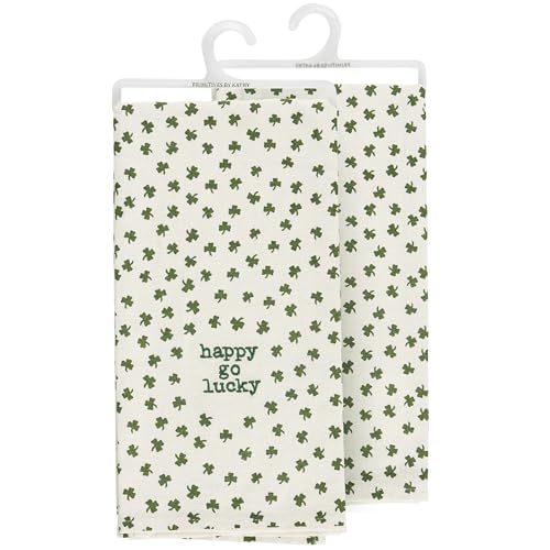 Primitives by Kathy Happy Go Lucky Kitchen Towel